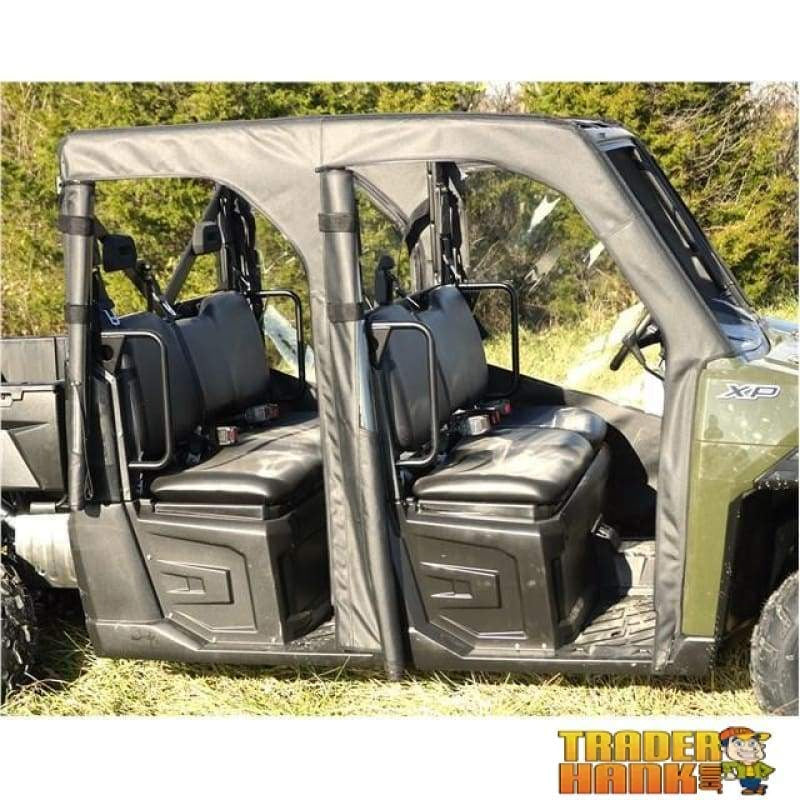 2017-2018 Polaris Ranger XP 1000 Crew Full Cab Enclosure Fits Aero-Vent Lexan Windshield | UTV ACCESSORIES - Free Shipping
