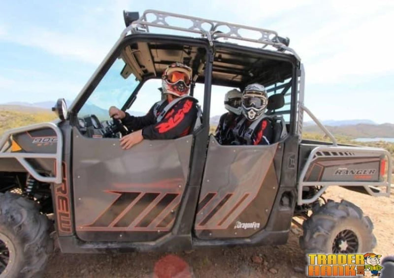 2015-2016 Polaris Ranger Full Size 570 Crew Dragon Fire Doors | UTV ACCESSORIES - Free Shipping