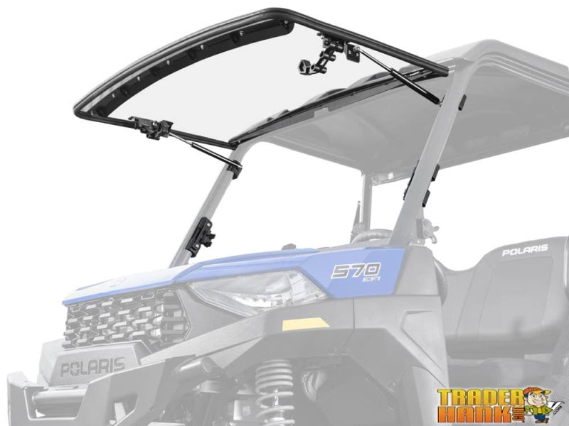 Polaris Ranger SP 570 Scratch-Resistant Flip Windshield | UTV Accessories - Free shipping