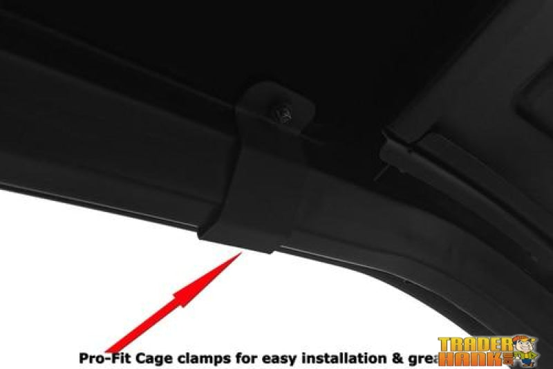 Polaris Ranger Full-Size ABS Hard Plastic Roof (Pro-Fit Cage) | UTV ACCESSORIES - Free shipping