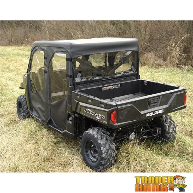 2017-2018 Polaris Ranger XP 1000 Crew Full Cab Enclosure with Aero-Vent Lexan Windshield | UTV ACCESSORIES - Free Shipping