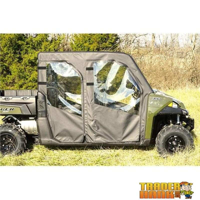 2017-2018 Polaris Ranger XP 1000 Crew Full Cab Enclosure Fits Aero-Vent Lexan Windshield | UTV ACCESSORIES - Free Shipping