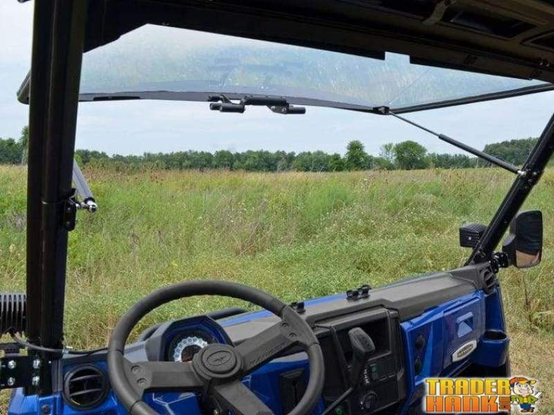 Polaris Ranger XP 570 Scratch Resistant Flip Windshield | SUPER ATV WINDSHIELDS - Free Shipping