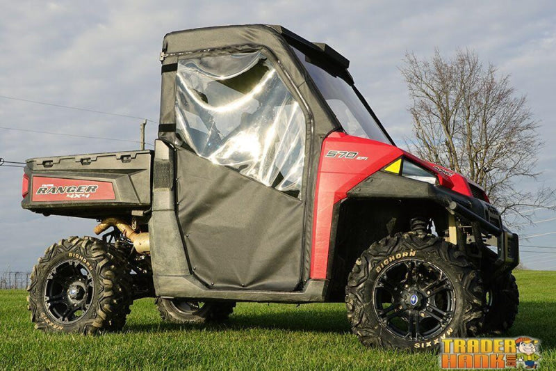 2013-2019 Polaris Ranger Xp 900 Full Cab Enclosure With Aero-Vent Front Windshield | Utv Accessories - Free Shipping