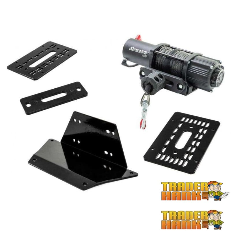 Polaris Ranger XP 900 Winch Mounting Plate | UTV ACCESSORIES - Free Shipping