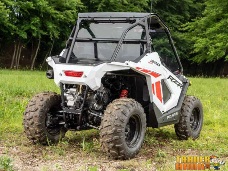 Polaris RZR 200 Rear Windshield | UTV Accessories - Free shipping