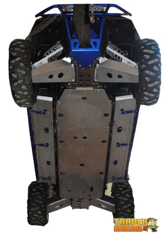 Polaris RZR-4 800 Ricochet 10-Piece Complete Aluminum Skid Plate Set | Ricochet Skid Plates - Free Shipping