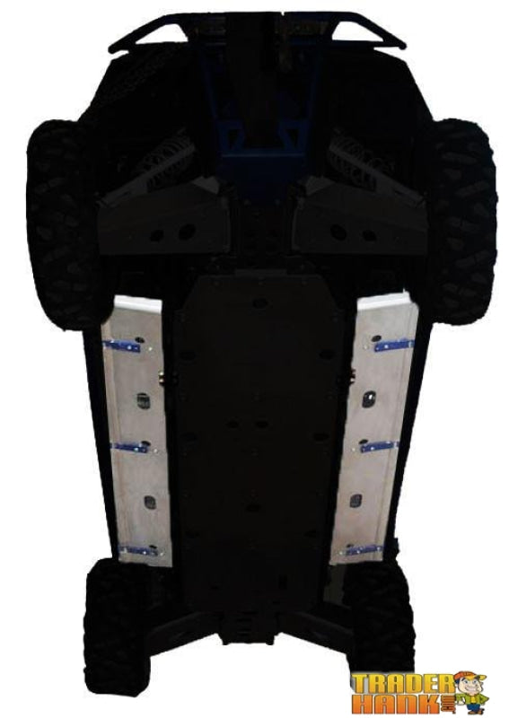 Polaris RZR-4 800 Ricochet 2-Piece Aluminum Rock Sliders | Ricochet Skid Plates - Free Shipping