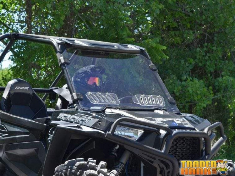Polaris RZR 900 Scratch Resistant Vented Windshield | SUPER ATV WINDSHIELDS - Free Shipping