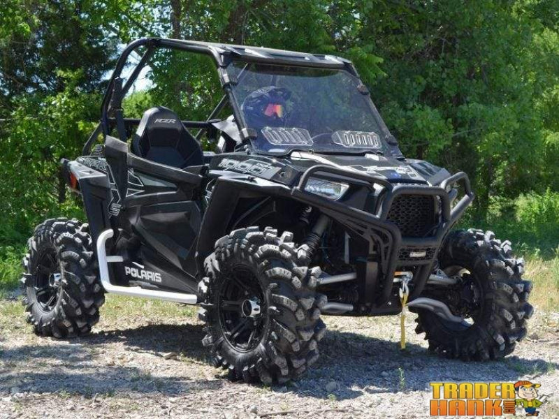 Polaris RZR 900 Scratch Resistant Vented Windshield | SUPER ATV WINDSHIELDS - Free Shipping
