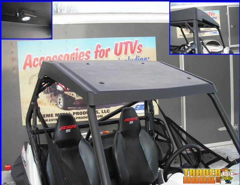 Polaris RZR Cooter Brown Top with LED Dome Light | Polaris RZR Top - Roof - Free shipping