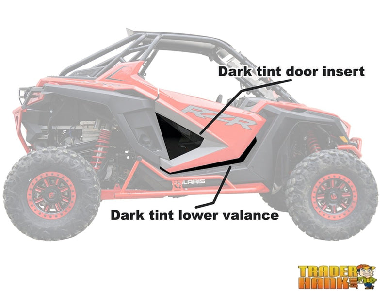 Polaris RZR Pro XP-2 Door Inserts w/ Lower Trim Kit (pair) | UTV ACCESSORIES - Free shipping
