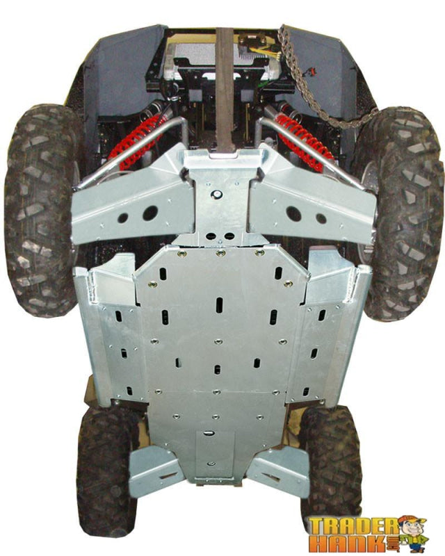 Polaris RZR-S 800 Ricochet 9-Piece Complete Aluminum Skid Plate Set | Ricochet Skid Plates - Free Shipping