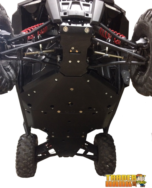 Polaris RZR-S 900 Ricochet 4-Piece Full Frame Skid Plate Set | Ricochet Skid Plates - Free Shipping