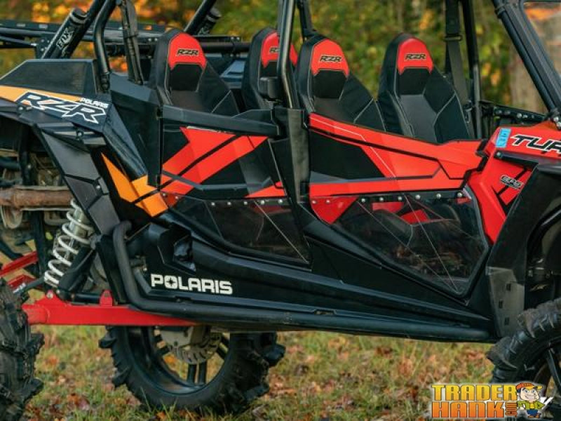Polaris RZR S4 1000 Clear Lower Doors | Super ATV Doors - Free shipping