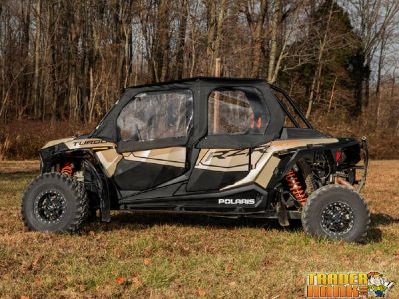 Polaris RZR S4 1000 Primal Soft Cab Enclosure Upper Doors | UTV Accessories - Free shipping