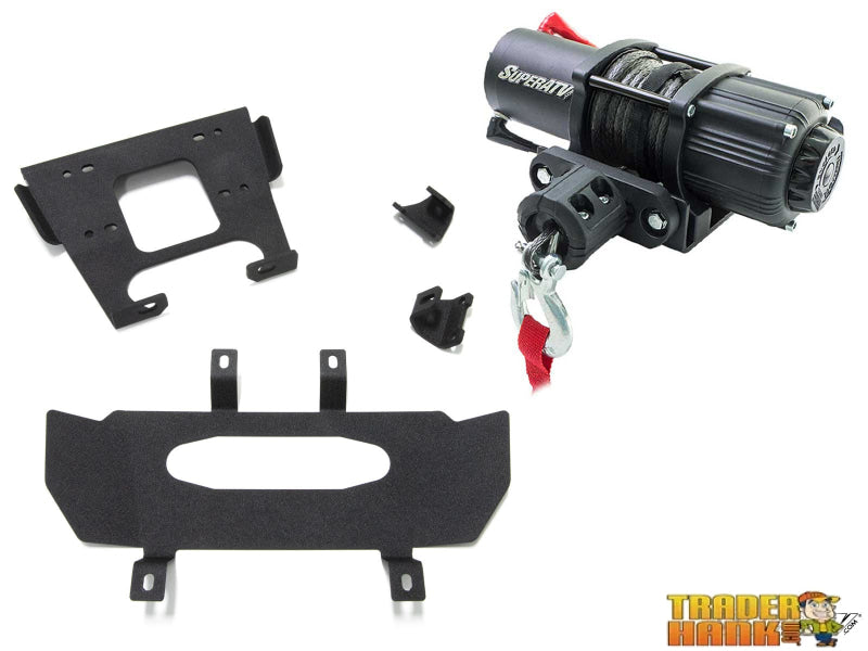 Polaris RZR Trail S 1000 Winch Mounting Plate | UTV Accessories - Free shipping