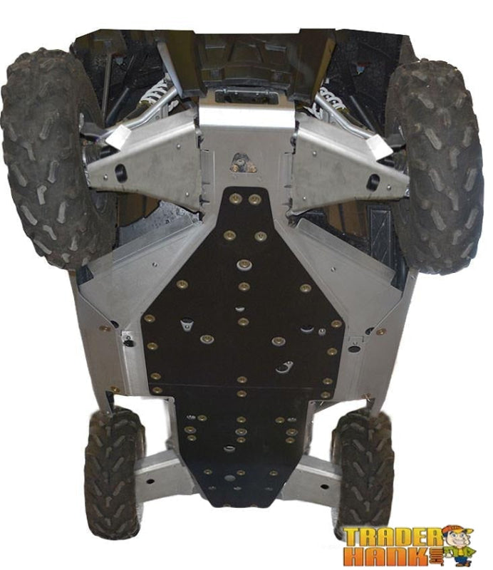 Polaris RZR Trail S Premium and Ultimate Ricochet 10-Piece Complete Aluminum or UHMW Skid Plate Set | UTV Accessories - Free shipping