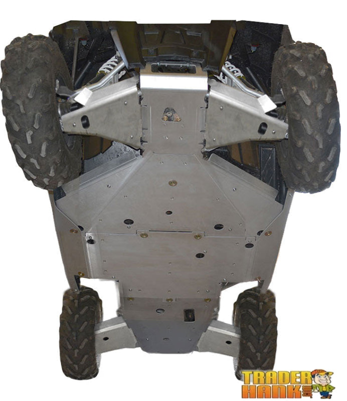Polaris RZR Trail S Premium and Ultimate Ricochet 10-Piece Complete Aluminum or UHMW Skid Plate Set | UTV Accessories - Free shipping