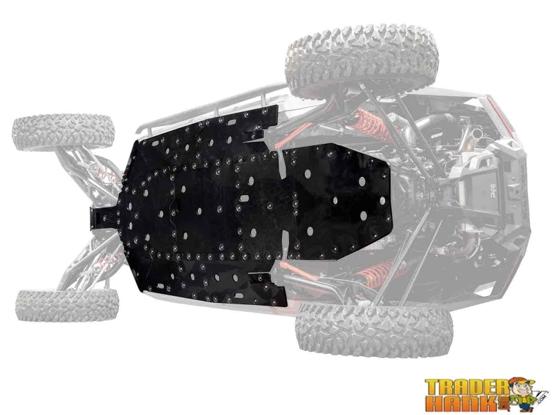 Polaris RZR Turbo R 4 Full Skid Plate | UTV Skid Plates - Free shipping