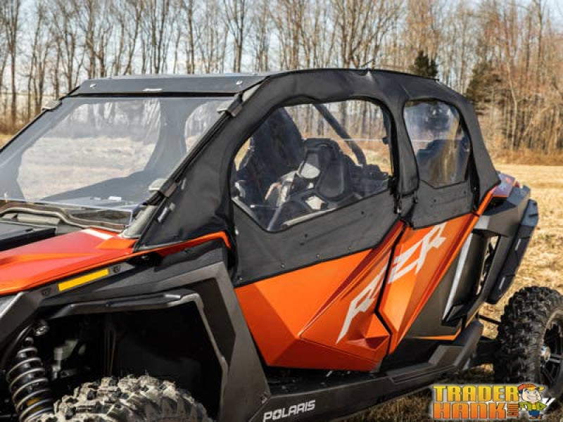 Polaris RZR Turbo R 4 Primal Soft Cab Enclosure Upper Doors | UTV Accessories - Free shipping