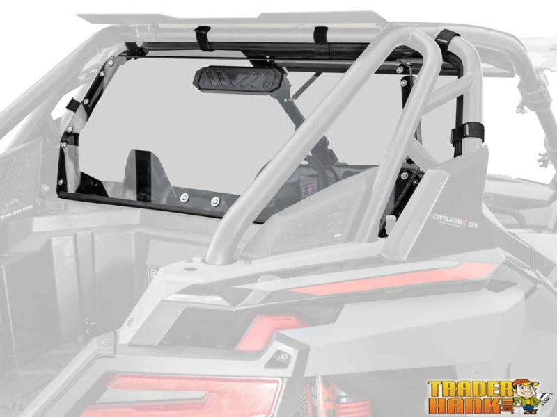 Polaris RZR Turbo R Rear Vented Windshield | UTV Accessories - Free shipping