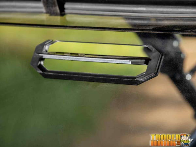 Polaris RZR Turbo R Rear Vented Windshield | UTV Accessories - Free shipping