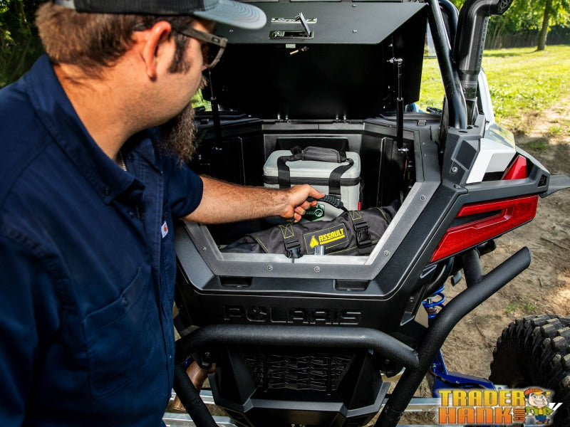 Polaris RZR Turbo R Trunk Bed Enclosure | UTV Accessories - Free shipping