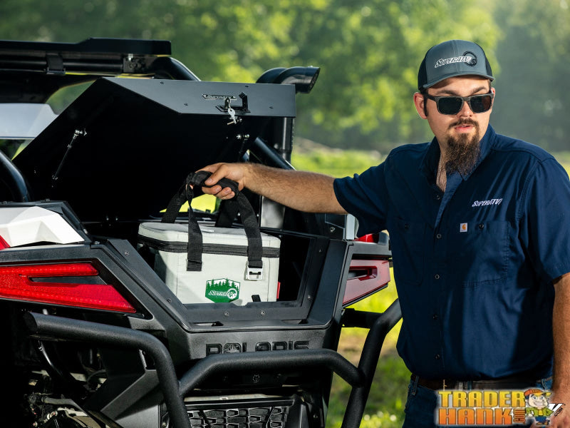 Polaris RZR Turbo R Trunk Bed Enclosure | UTV Accessories - Free shipping