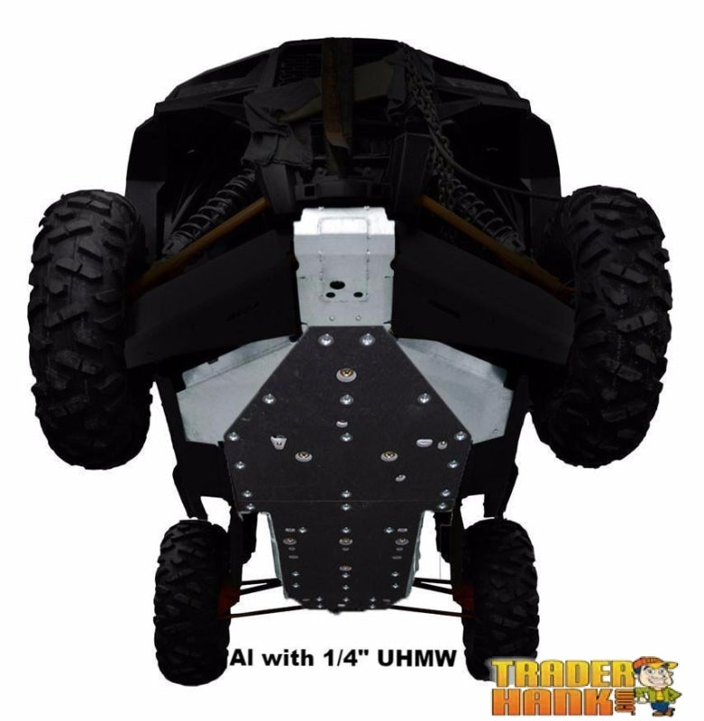 Polaris RZR XP 1000 Desert Edition Ricochet 4-Piece Full Frame Skid Plate Set | Ricochet Skid Plates - Free Shipping