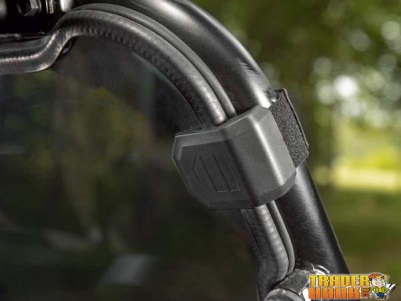 Polaris RZR XP 1000 Rear Windshield | SUPER ATV WINDSHIELDS - Free shipping