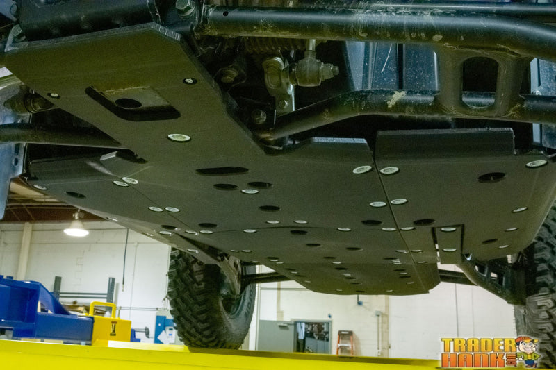 Polaris RZR XP 1000 | Turbo UHMW Skid Plate Kit with Integrated Rock Sliders 2014-2022 | Free shipping