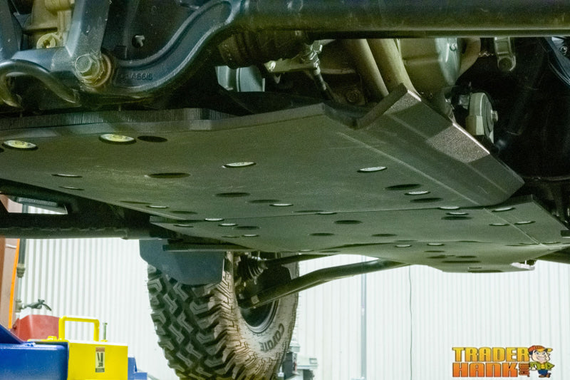 Polaris RZR XP 1000 | Turbo UHMW Skid Plate Kit with Integrated Rock Sliders 2014-2022 | Free shipping