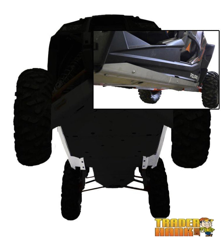 Polaris RZR XP-4 1000 High-Lifter Ricochet 2-Piece Aluminum Rock Slider Set | Ricochet Skid Plates - Free Shipping