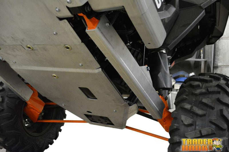 Polaris RZR XP-4 1000 High-Lifter Ricochet 2-Piece Rear Linkage Guards | Ricochet Skid Plates - Free Shipping