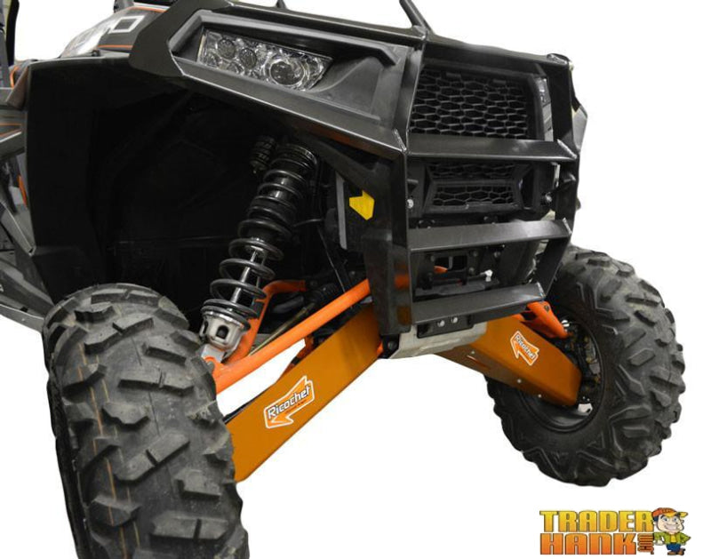 Polaris RZR XP-4 1000 Ricochet 11-Piece Complete Aluminum or UHMW Skid Plate Set | Polaris RZR 1000 Skid Plates - Free Shipping