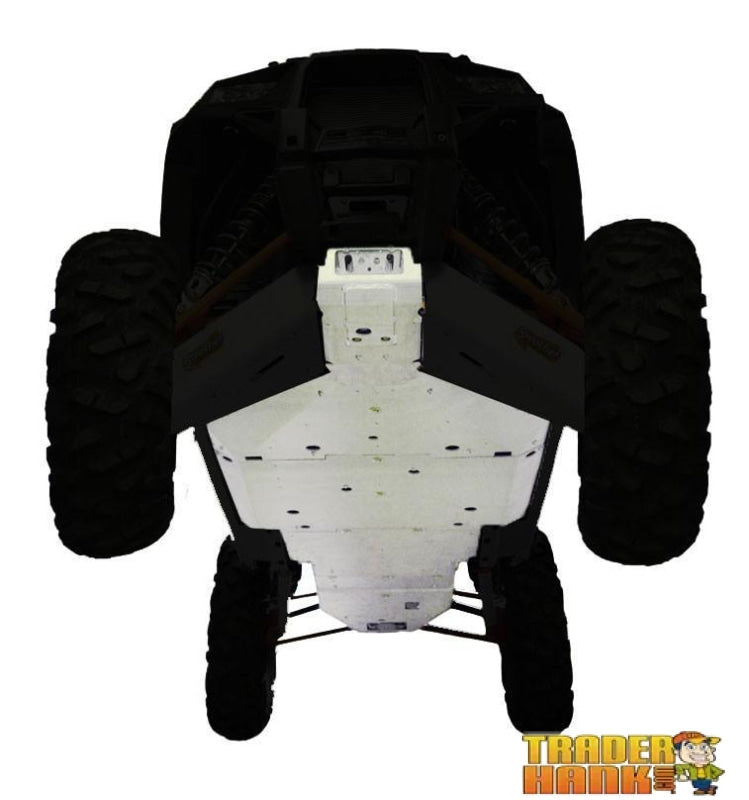 Polaris RZR XP-4 1000 Ricochet 5-Piece Aluminum Full Frame Skid Plate Set | Ricochet Skid Plates - Free Shipping