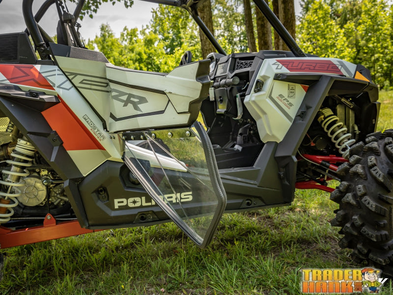 Polaris RZR XP 4 Turbo Clear Lower Doors | UTV ACCESSORIES - Free shipping