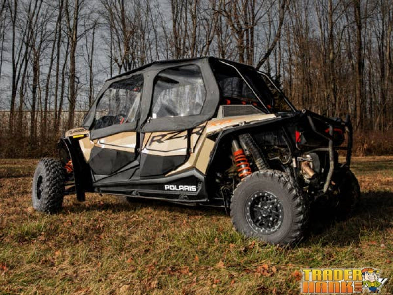 Polaris RZR XP 4 Turbo Primal Soft Cab Enclosure Upper Doors | UTV Accessories - Free shipping