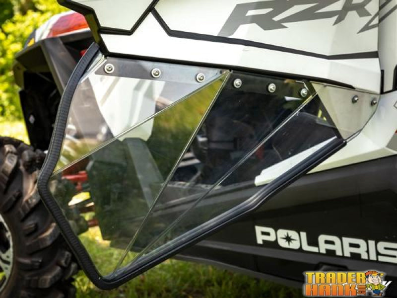 Polaris RZR XP 4 Turbo S Clear Lower Doors | Super ATV Doors - Free shipping