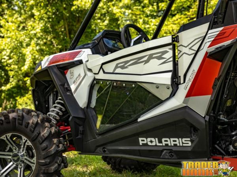 Polaris RZR XP 4 Turbo S Clear Lower Doors | Super ATV Doors - Free shipping