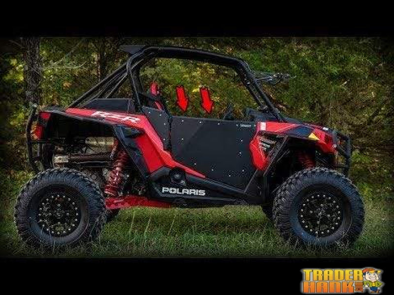 Polaris RZR XP Turbo Aluminum Doors | Super ATV Doors - Free Shipping