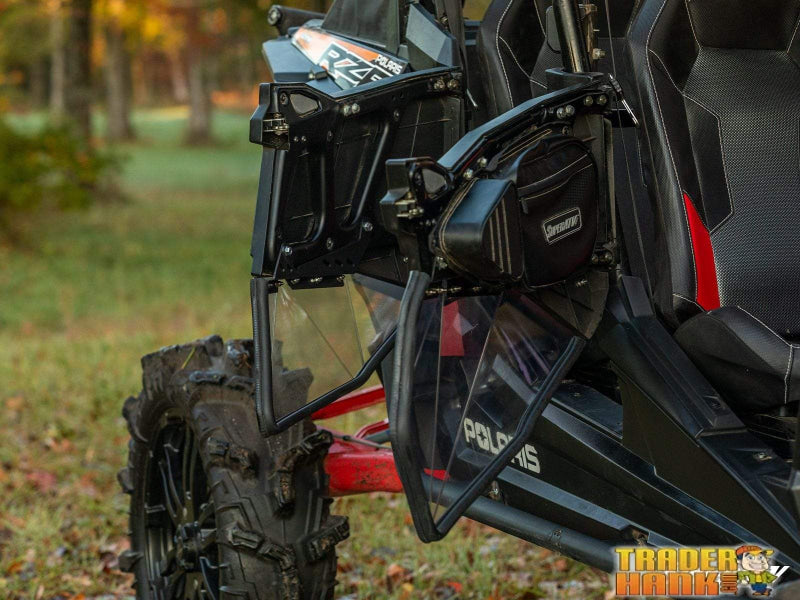Polaris RZR XP Turbo Clear Lower Doors | Super ATV Doors - Free shipping