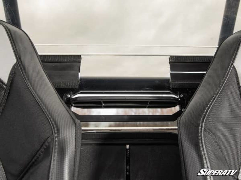 Polaris RZR XP Turbo Rear Vented Windshield | UTV Accessories - Free shipping