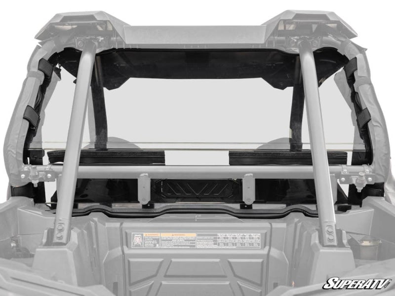 Polaris RZR XP Turbo Rear Vented Windshield | UTV Accessories - Free shipping