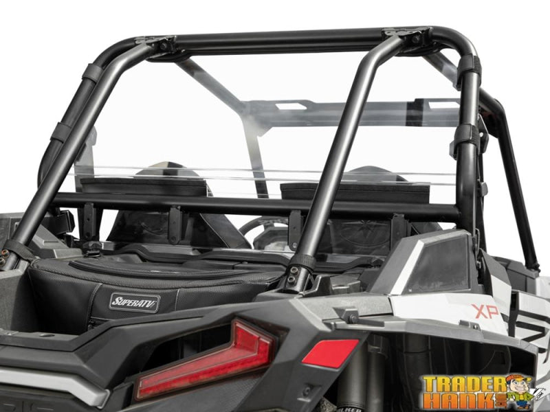 Polaris RZR XP Turbo Rear Windshield | SUPER ATV WINDSHIELDS - Free shipping
