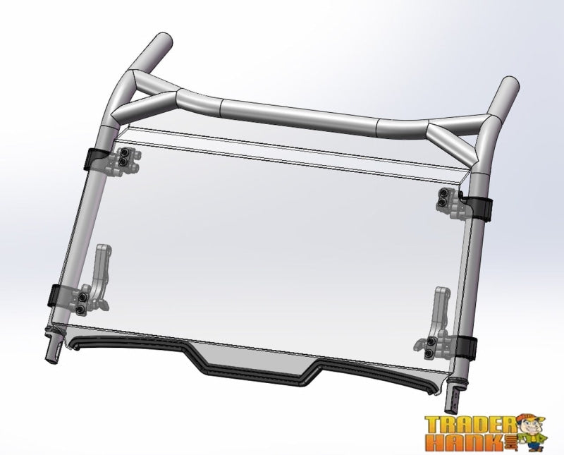Polaris RZR XP Turbo-S Full Tilting Windshield | UTV ACCESSORIES - Free shipping