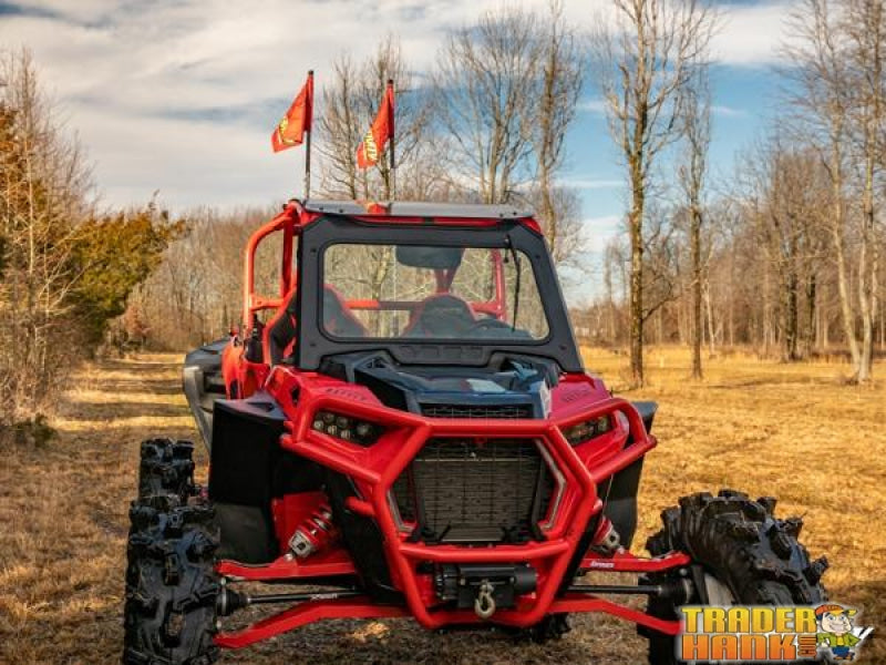 Polaris RZR XP Turbo S Glass Windshield | SUPER ATV WINDSHIELDS - Free shipping