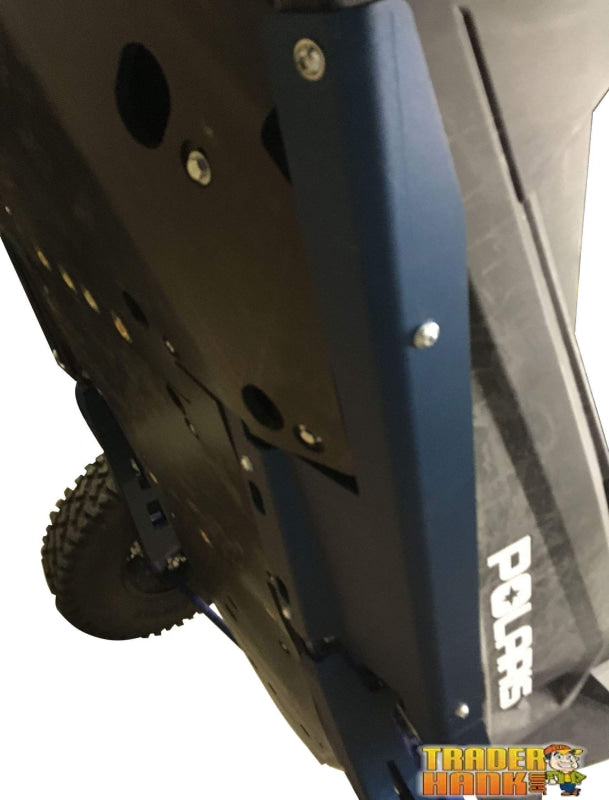 Polaris RZR XP Turbo S Ricochet 2-Piece Aluminum Rock Sliders | Ricochet Skid Plates - Free Shipping
