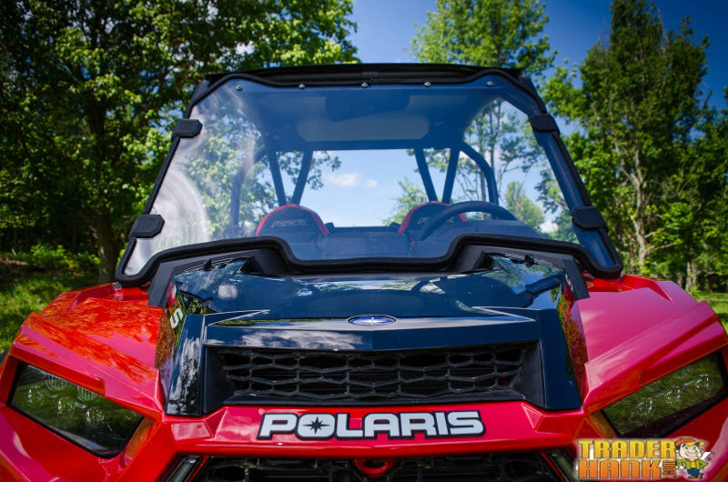 Polaris RZR XP Turbo S Scratch-Resistant Full Windshield | SUPER ATV WINDSHIELDS - Free shipping